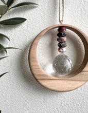 Peruvian Pink Opal Maplewood Suncatcher mini