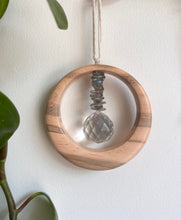 Labradorite Mini Maplewood Suncatcher