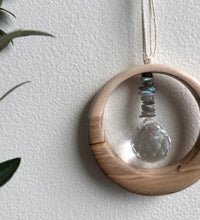 Labradorite Mini Maplewood Suncatcher