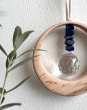 Lapis Lazuli Maplewood Suncatcher mini