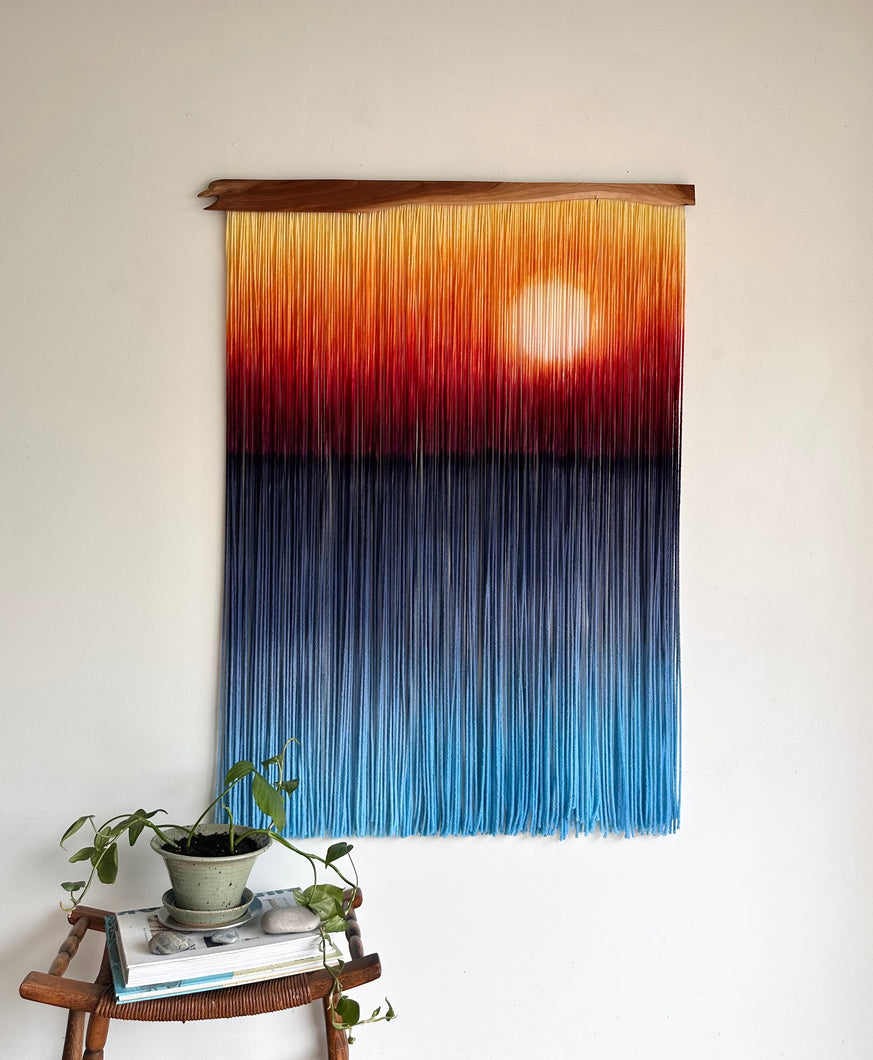 Ocean Sunset Tapestry