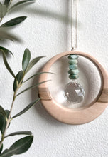 Amazonite Maple Wood Suncatcher mini