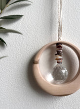 Botswana Agate Maplewood Suncatcher mini