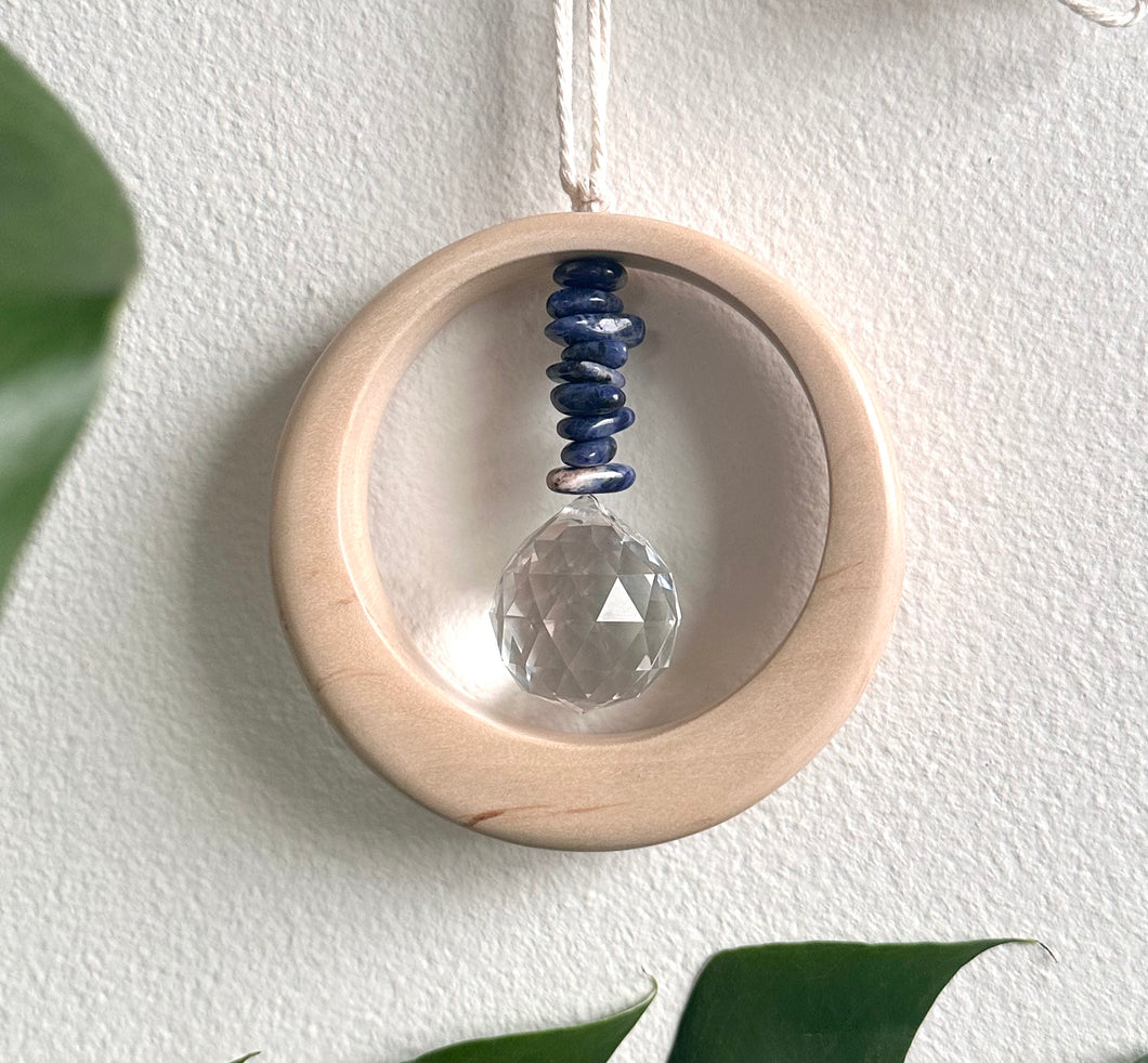 Sodalite Maplewood Suncatcher mini