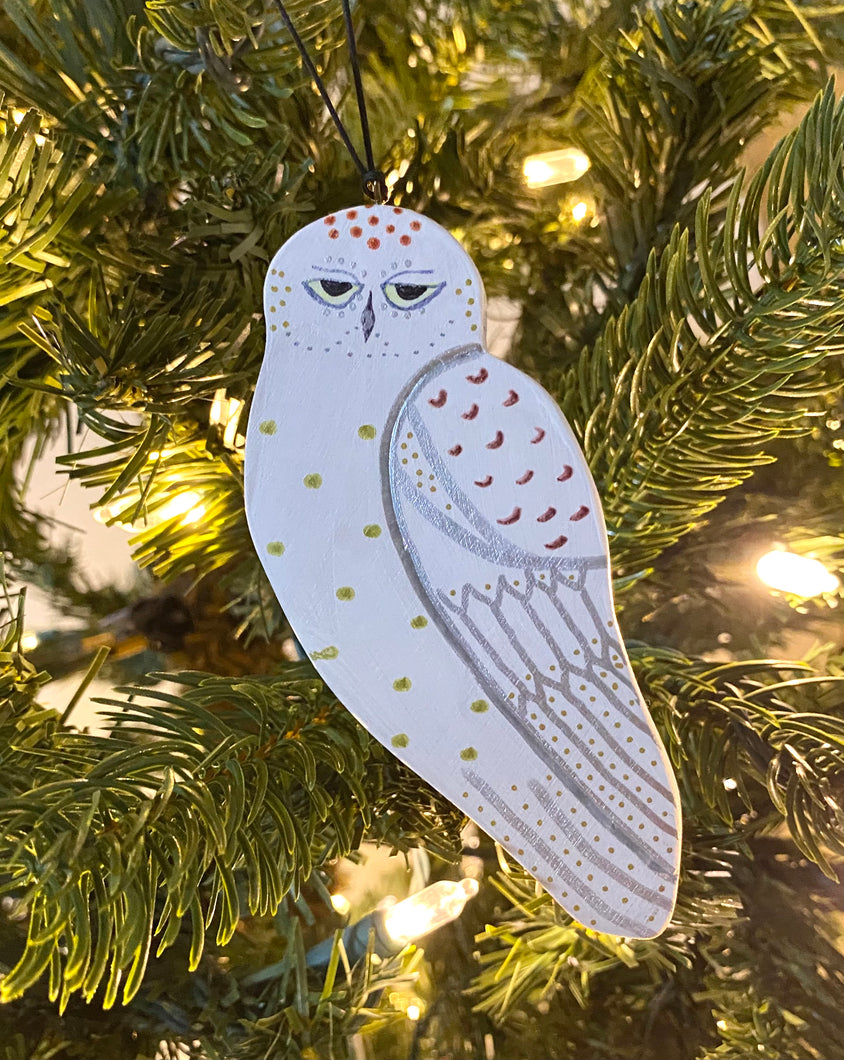 Snowy Owl Ornament